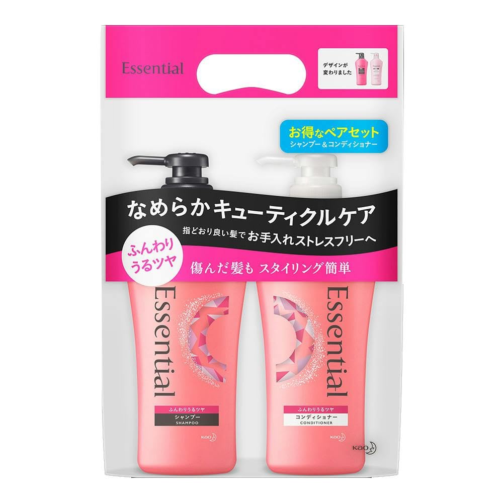 Amazon | 花王 エッセンシャル ふんわりうるツヤ シャンプー